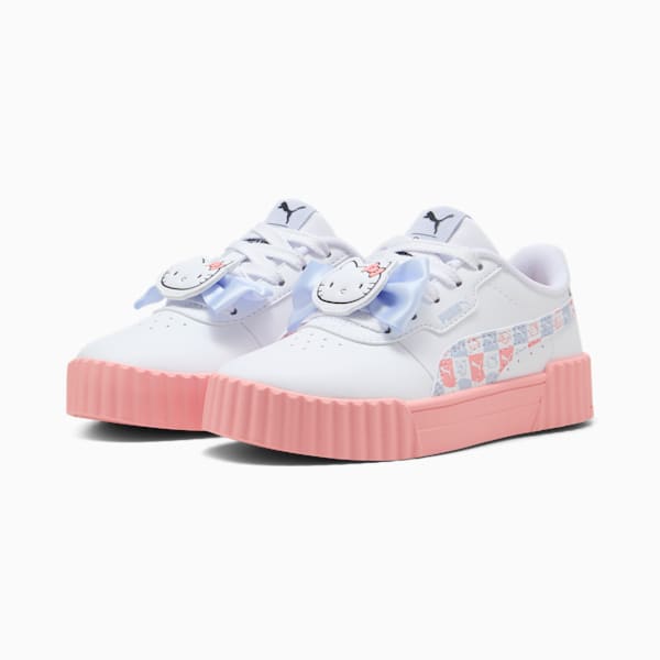 Sneakers PUMA x HELLO KITTY® AND FRIENDS Carina 3.0 Enfant, PUMA White-Pink Fruit-Cool Weather, extralarge